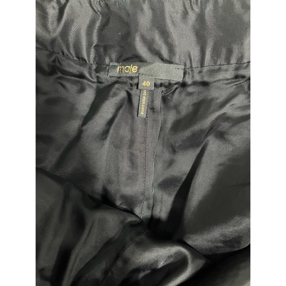 Maje Ivar Tweed High Waisted Bermuda Short - Picture 5 of 6